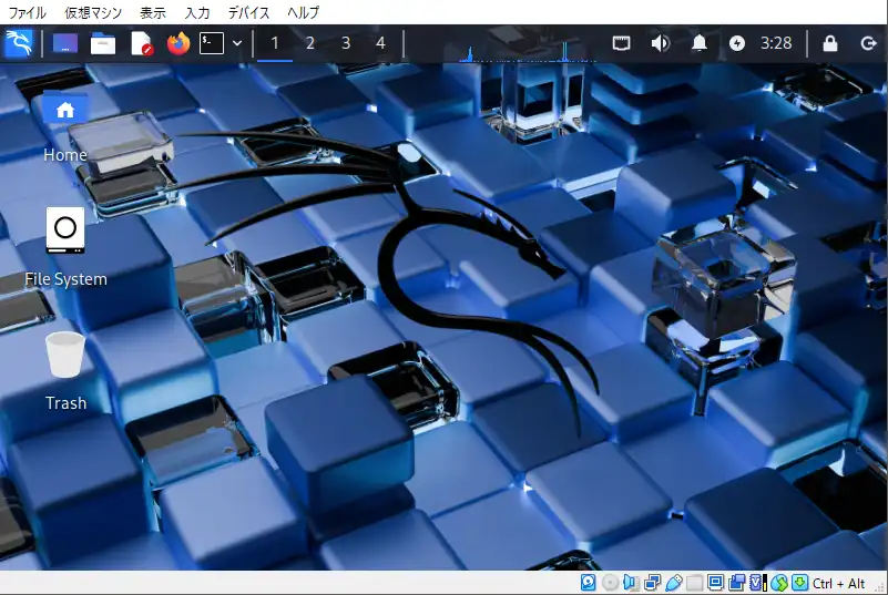 デスクトップ環境（Xfce）