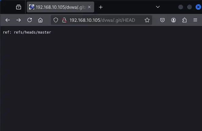 Gobusterで検出されたファイルをブラウザで表示
