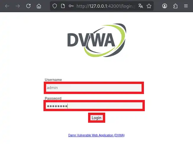 Username、Passwordを入力して、ログインする