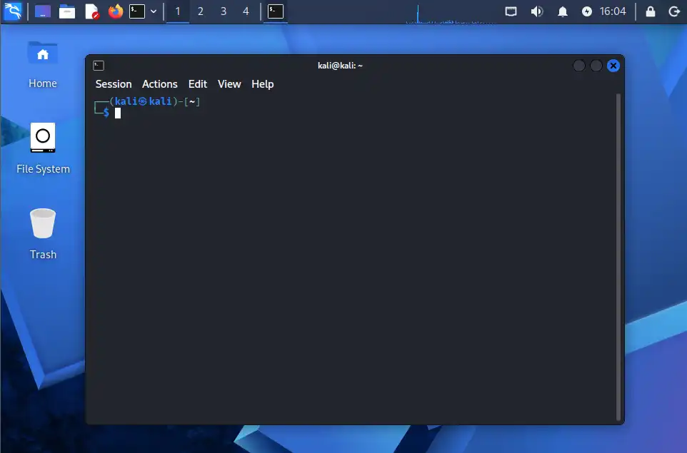 ターミナルを起動する